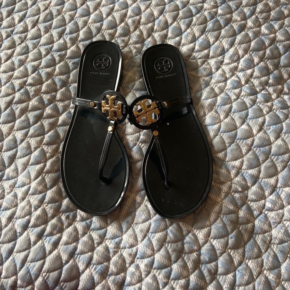 Black Tory Burch sandals